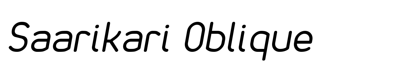 Saarikari Oblique